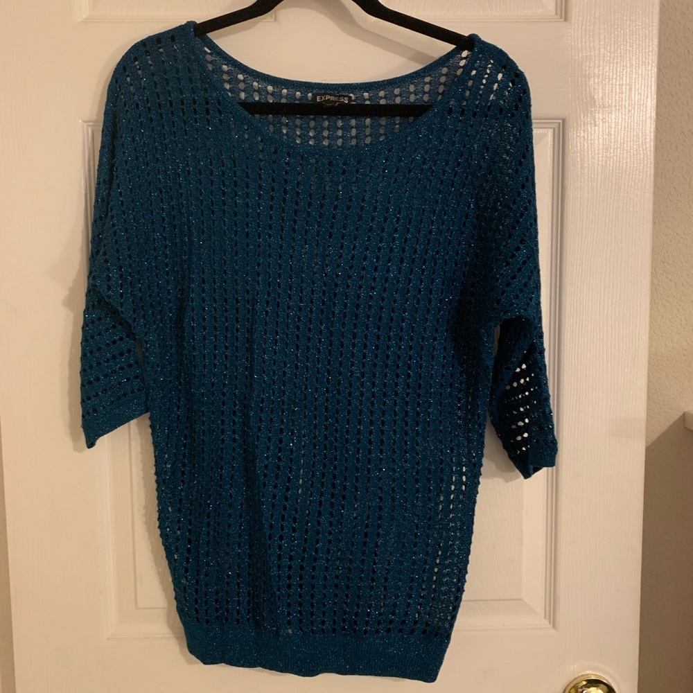 Express fish net top